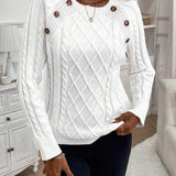 Francisca | Camisola de Malha com Botões - Ines Braga