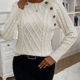 Francisca | Camisola de Malha com Botões - Ines Braga