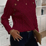 Francisca | Camisola de Malha com Botões - Ines Braga