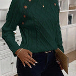 Francisca | Camisola de Malha com Botões - Ines Braga