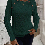 Francisca | Camisola de Malha com Botões - Ines Braga