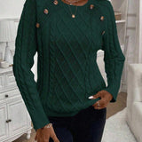 Francisca | Camisola de Malha com Botões - Ines Braga