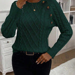 Francisca | Camisola de Malha com Botões - Ines Braga