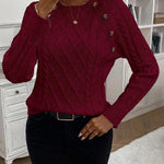 Francisca | Camisola de Malha com Botões - Ines Braga