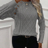 Francisca | Camisola de Malha com Botões - Ines Braga