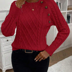 Francisca | Camisola de Malha com Botões - Ines Braga