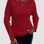 Francisca | Camisola de Malha com Botões - Ines Braga