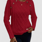 Francisca | Camisola de Malha com Botões - Ines Braga