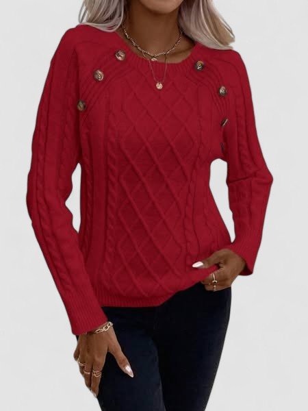 Francisca | Camisola de Malha com Botões - Ines Braga