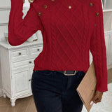 Francisca | Camisola de Malha com Botões - Ines Braga