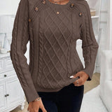 Francisca | Camisola de Malha com Botões - Ines Braga