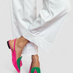 Frendessa | Bailarinas com franjas e tira no tornozelo - Ines Braga