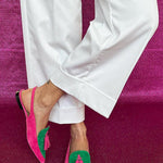 Frendessa | Bailarinas com franjas e tira no tornozelo - Ines Braga