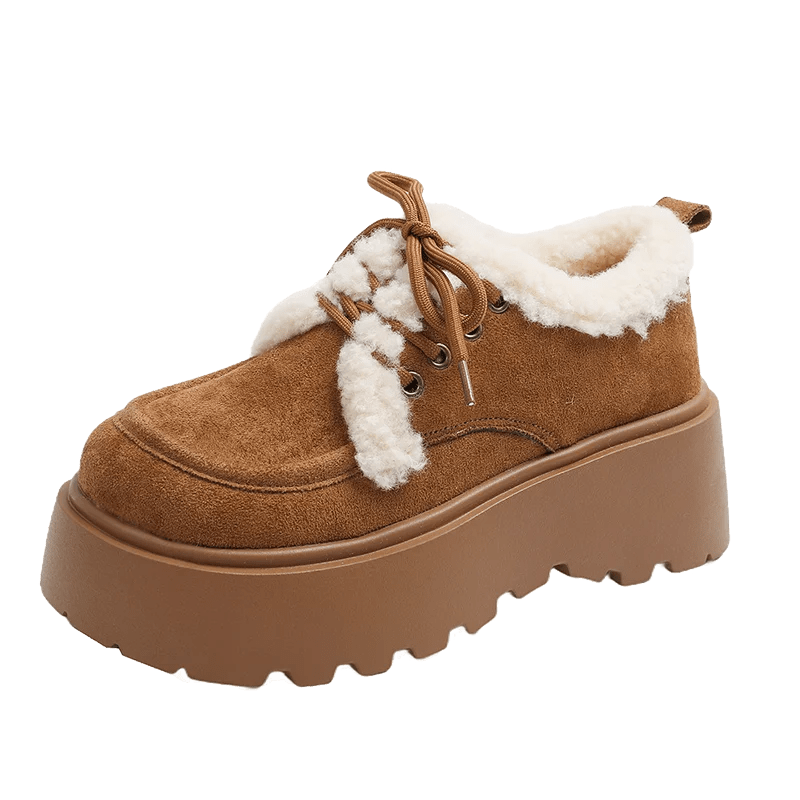 Gabriela | Botas de Inverno com elevação e charme natural - Ines Braga