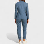 Gabriela - Conjunto Elegante com Casaco e Calças - Ines Braga