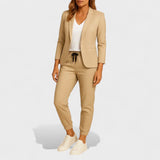 Gabriela - Conjunto Elegante com Casaco e Calças - Ines Braga