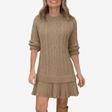 Gaely™ – Vestido de Malha com Toque Feminino - Ines Braga