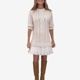 Gaely™ – Vestido de Malha com Toque Feminino - Ines Braga