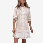 Gaely™ – Vestido de Malha com Toque Feminino - Ines Braga