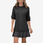 Gaely™ – Vestido de Malha com Toque Feminino - Ines Braga