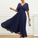 Helena | Vestido Helena Midi Formal com Decote em V - Ines Braga