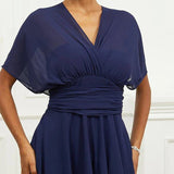 Helena | Vestido Helena Midi Formal com Decote em V - Ines Braga