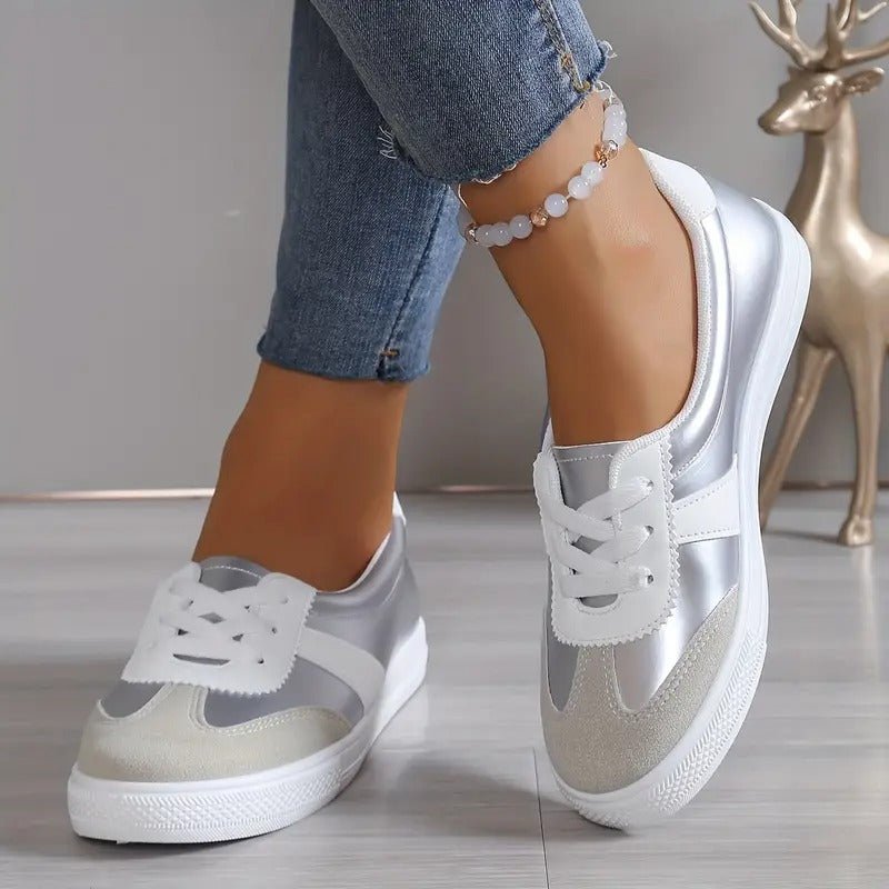 Hortênsia | Sapatilhas Ortopédicas de Couro ⏐ Edição Premium - Ines Braga