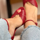 Huguette | Sandália com salto stiletto - Ines Braga