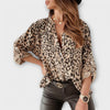 Iara |Blusa moderna com estampado leopardo