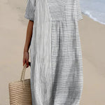 Imelda | Elegante vestido geométrico - Ines Braga