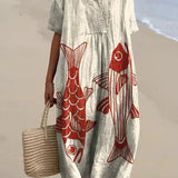 Imelda | Elegante vestido geométrico - Ines Braga