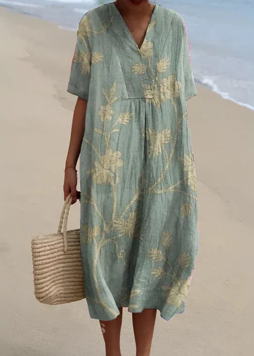 Imelda | Elegante vestido geométrico - Ines Braga