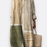 Imelda | Elegante vestido geométrico - Ines Braga