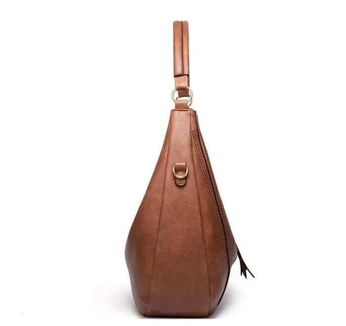 Imke | Bolsa de Ombro em Couro Genuíno Elegante e Prática - Ines Braga