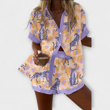 Inês| Conjunto Estampado Leopardo Conforto Elegante - Ines Braga