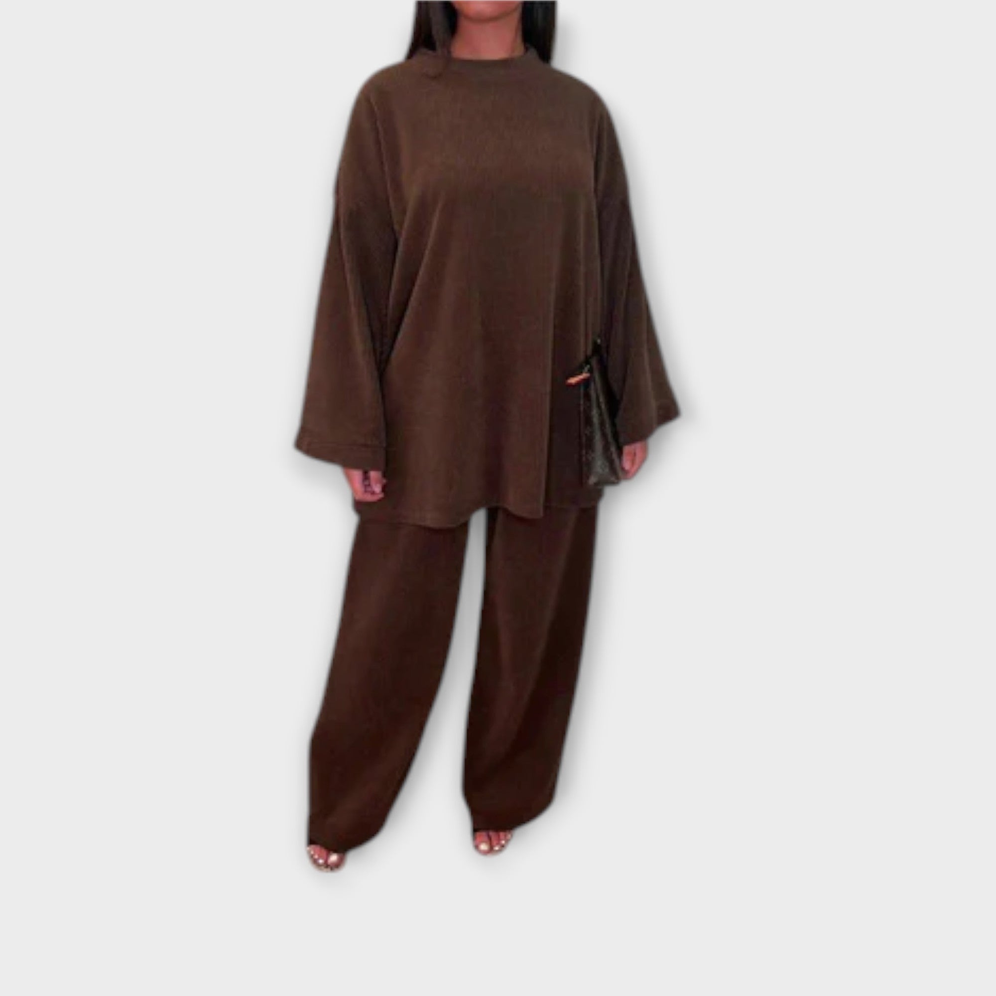 Ingrid – Conjunto Plus Size de Estilo Acanalado - Ines Braga