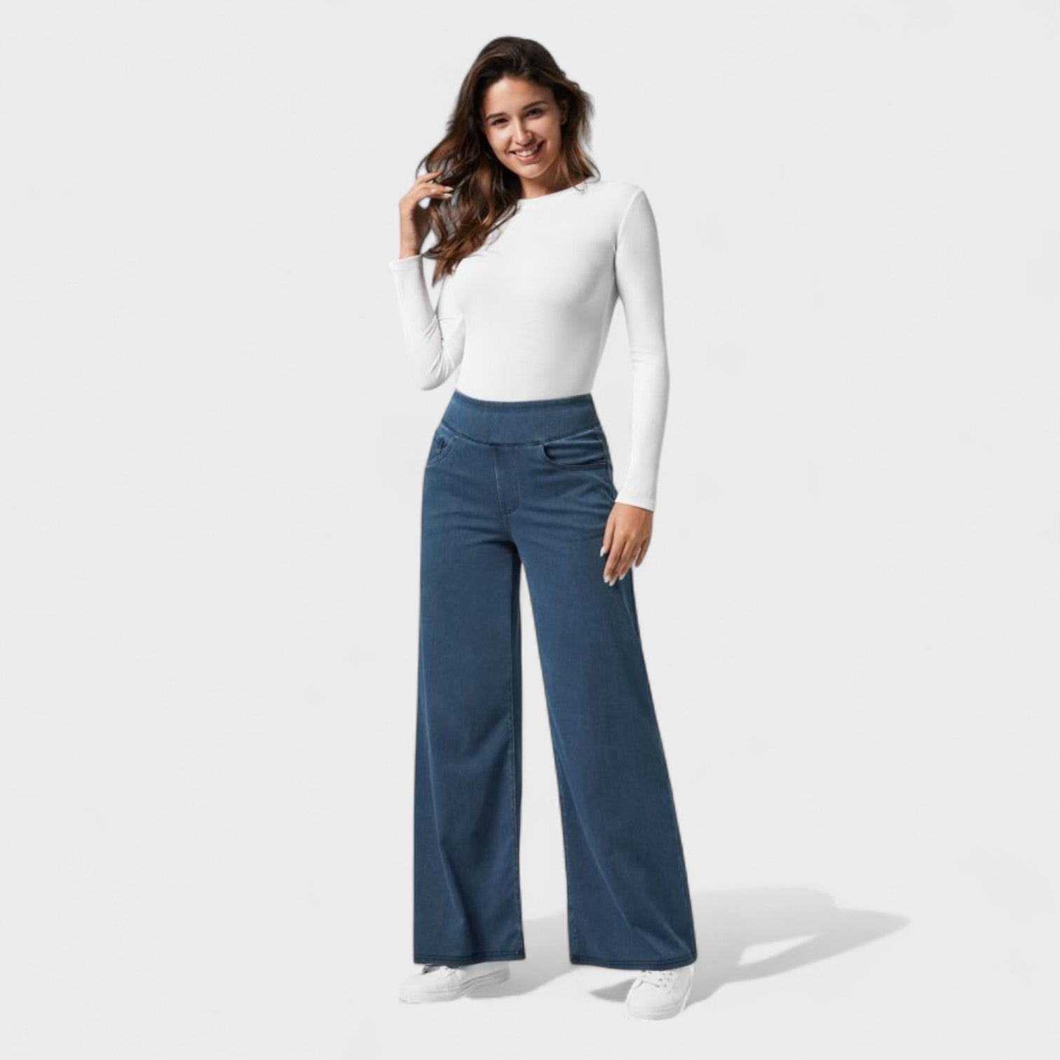 Irene - Calças de ganga de corte largo - Ines Braga