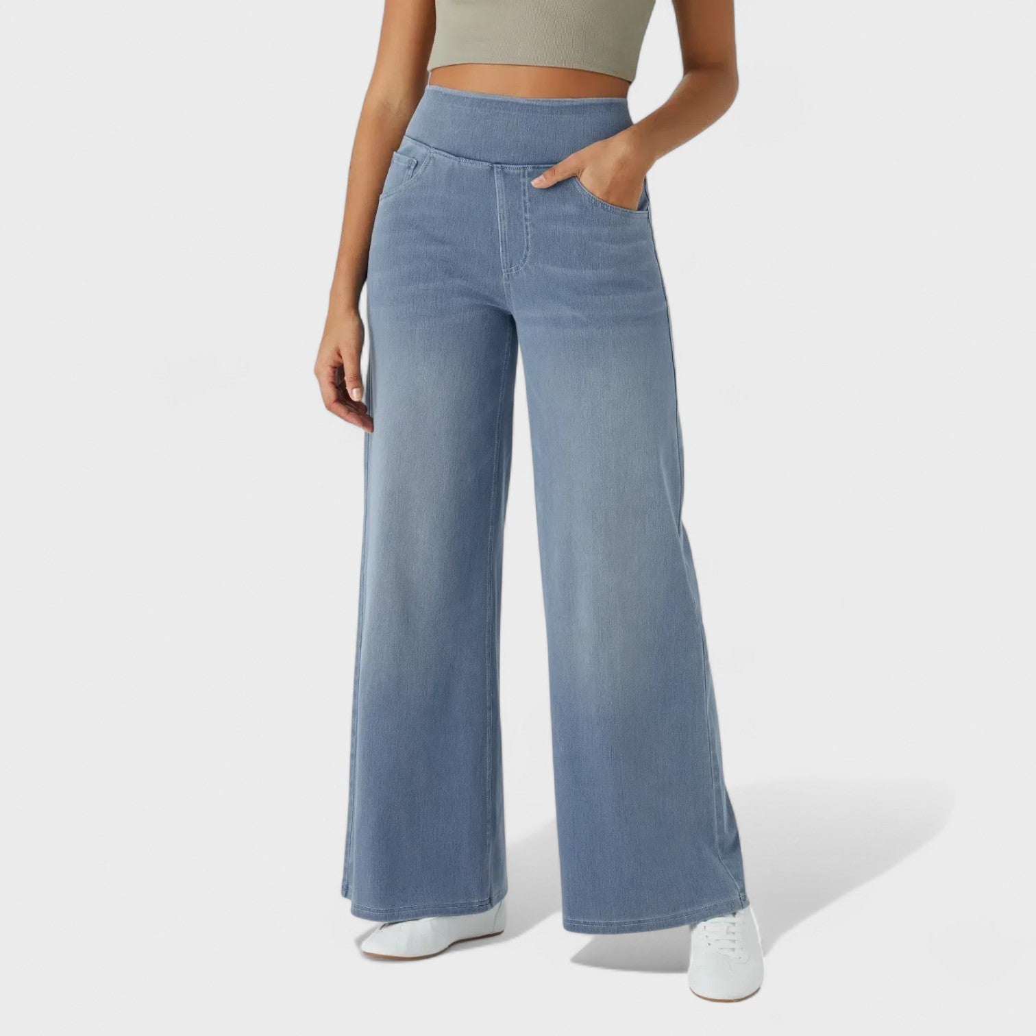 Irene - Calças de ganga de corte largo - Ines Braga