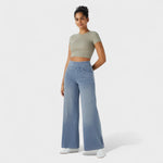 Irene - Calças de ganga de corte largo - Ines Braga