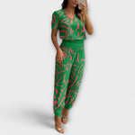 Irmelin - Conjunto elegante com camisola e calças - Ines Braga