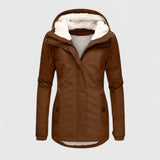 Isabel™ - Casaco Outono Impermeável Com Capuz - Ines Braga