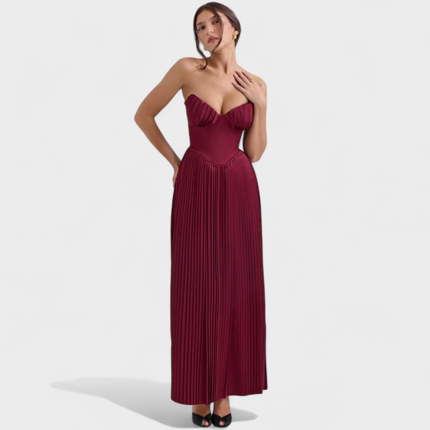 Isabella - Vestido sem alças - Ines Braga