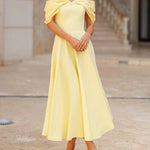 Isadora | Vestido Maxi Elegante com Ombros À Mostra e Drapeado - Ines Braga