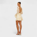 Julia - Vestido com encanto floral - Ines Braga