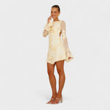 Julia - Vestido com encanto floral - Ines Braga