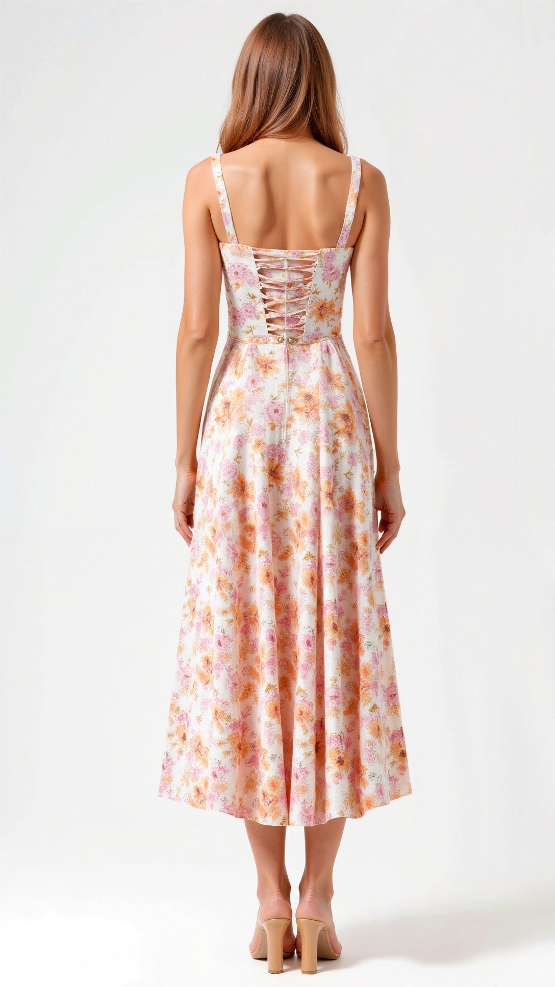 Julia | Vestido Midi Elegante - Ines Braga