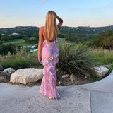 Julieta | Vestido Comprido com Volantes – Gracioso e Romântico - Ines Braga