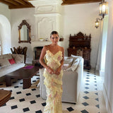 Julieta | Vestido Comprido com Volantes – Gracioso e Romântico - Ines Braga