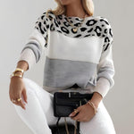 Julinha | Camisola Casual com Estampa Leopardo - Ines Braga