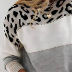 Julinha | Camisola Casual com Estampa Leopardo - Ines Braga